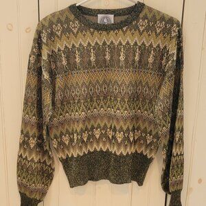 Happy Sheep Metallic Glitter Lorax Sweater